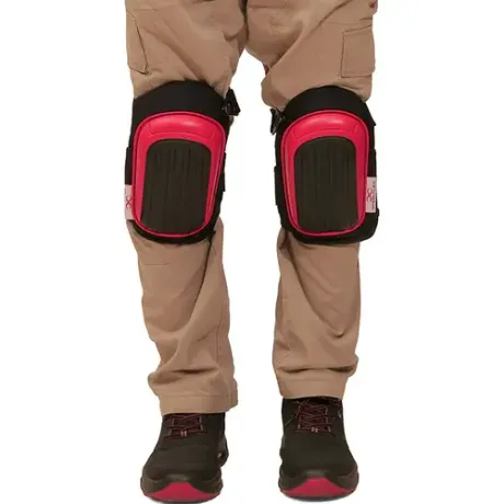 Joelheira de Proteção Em Gel Steelflex STF-ERJO1361 Em TPE Acolchoamento Interno