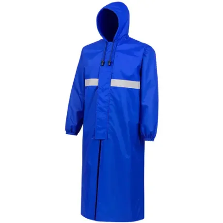 Capa de Chuva Vértice Linha Premium Azul Royal em Nylon Fechamento Duplo CA 28728