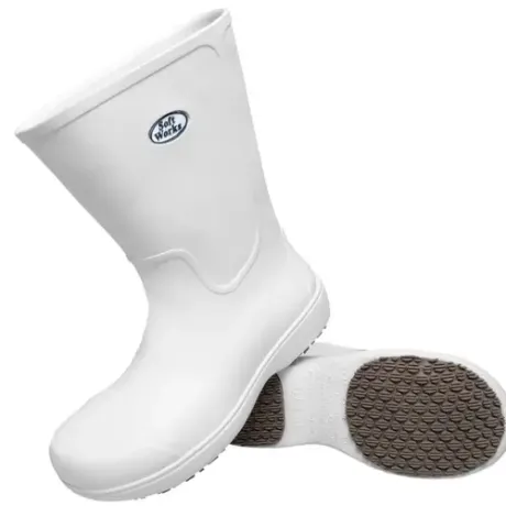 Bota Cano Longo Branca Antiderrapante BB87 – Soft Works – CA 42632