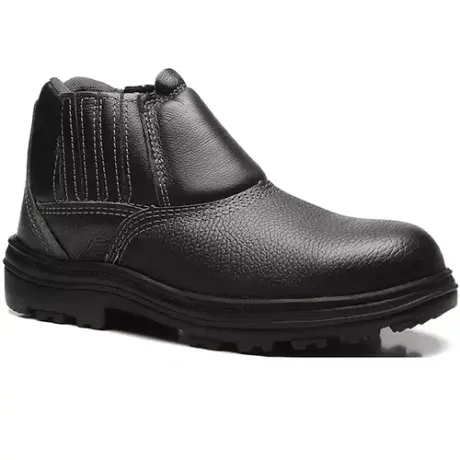 Bota de Segurança Bracol Vaqueta Hidrofugada Solado Nitrílico Biqueira Plástica – Tamanhos Especiais 48 a 50 CA 32623