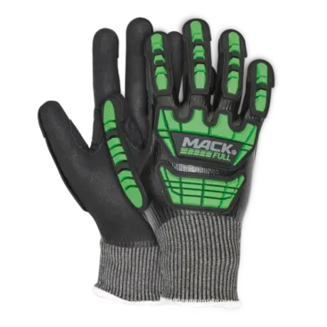 Luva Anti-Impacto e Corte Next Safety Mack Full 70.500 Totalmente Banhada Nitrílica CA 51520