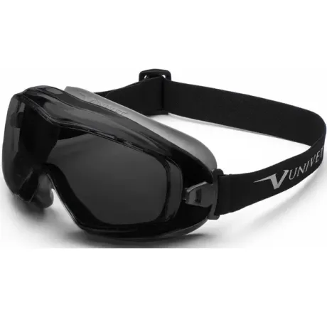 Óculos Ampla Visão Univet 620 UP Lente Cinza 620U.02.10.02 Luz Intensa L2.5 UV380 Vanguard PLUS CA 37.022 - Proteção D3 - ISO 16321