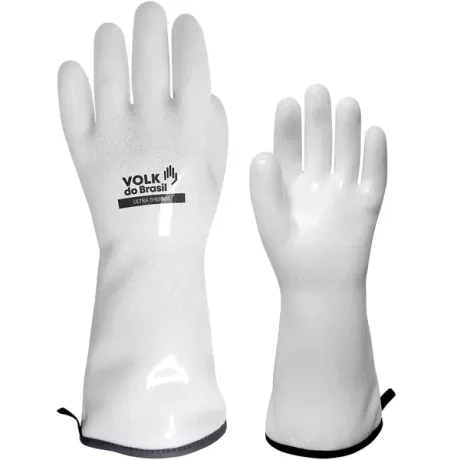 Luva Térmica Ultra Therma Silicone Calor 350°C Frio Impermeável Química Tipo B Food Safety 10.07.330.06 Volk CA 51.314