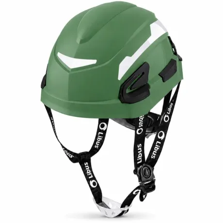 Capacete de Altura Completo Libus Modelo Andes Verde 8 Pontos Classe B CA 49941