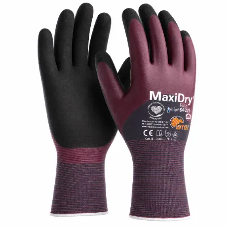 Luva MaxiDry Elite 3/4 ATG 79400 Nitrílica Banho no Dorso CA 52912