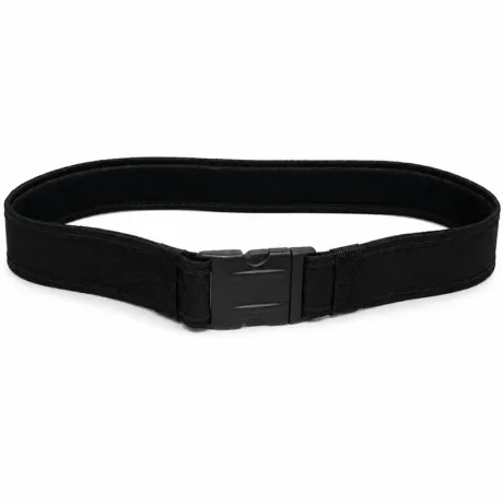 Cinturão Tático Preto em Nylon com Velcro Interno e Fecho de Engate Rápido