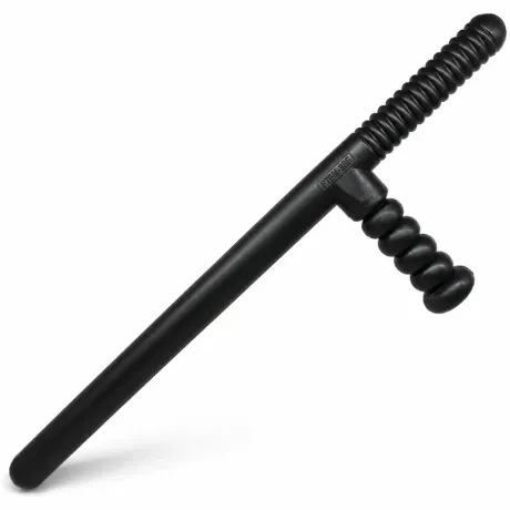 Tonfa Cassetete de Segurança Cabo Lateral Uso Profissional Vigilância